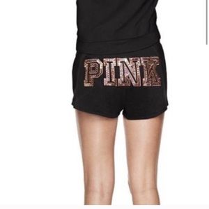 Victoria’s secret pink bling shorts